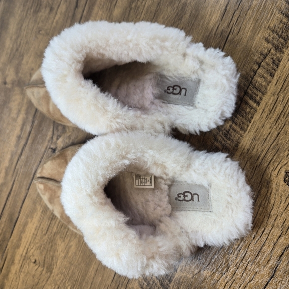 Ugg Scuffette II Suede Shearling Scuffs Slippers - Picture 4 of 9